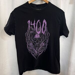 Trippie Redd 1400 Logo T Shirt Mens Medium Rap Merch Shirt‎ Skull Band